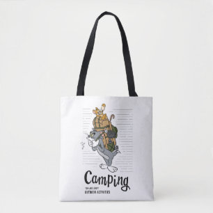 Bolso De Tela Tom y Jerry Camping