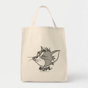 Bolso De Tela Tom y Jerry el Tom dice Nope