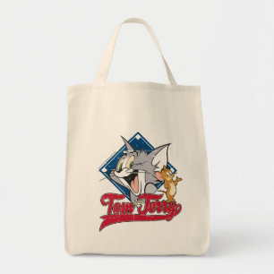 Bolso De Tela Tom y Jerry el Tom y Jerry en diamante de