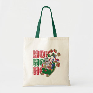 Bolso De Tela Tom y Jerry entregando regalos en un suspiro