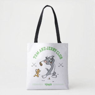 Bolso De Tela Tom y Jerry Golfing Club 1940