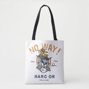 Bolso De Tela Tom y Jerry Golfing "De ninguna manera"