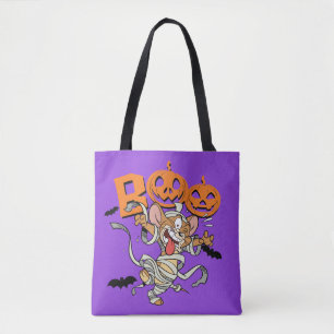 Bolso De Tela Tom y Jerry   Jerry es tan asustado