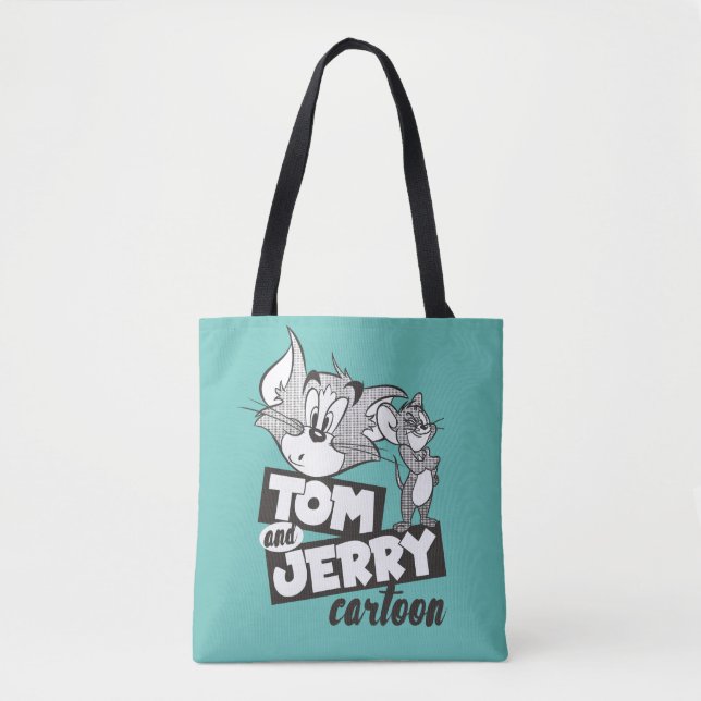 Bolso De Tela Tom Y Jerry | Tom Y Jerry Personalizado (Anverso)