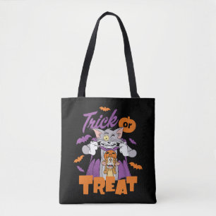 Bolso De Tela Tom y Jerry   Truco o trato