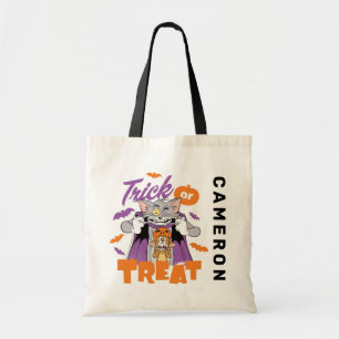 Bolso De Tela Tom y Jerry   Truco o trato