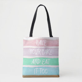 Bolso De Tela Toma tu pastel
