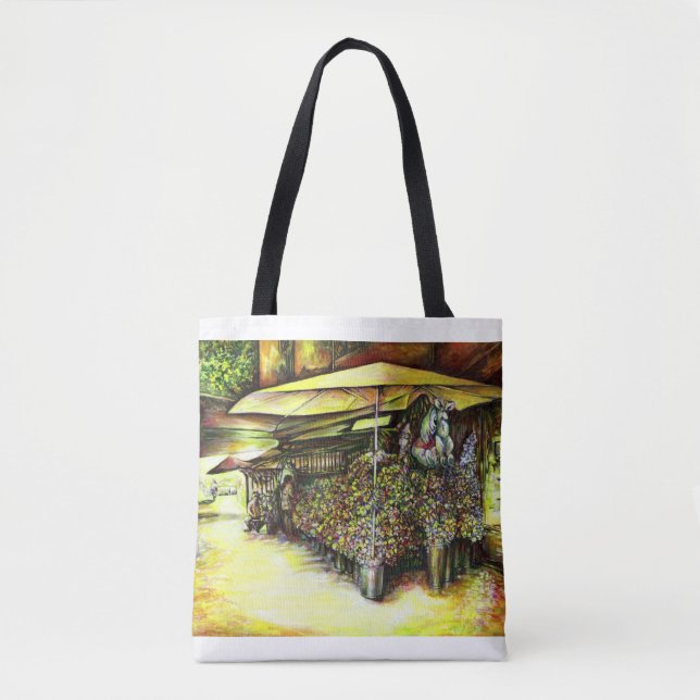 Bolso De Tela Tomada de la posesión de los poderes (Anverso)