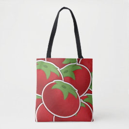 Bolso De Tela Tomate fundido