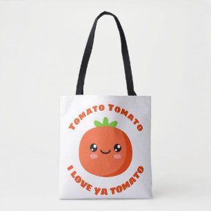 Bolso De Tela Tomate tomate te amo tomate