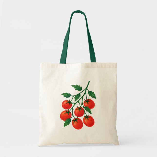 Bolso De Tela Tomates (Frente)
