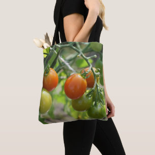 Bolso De Tela Tomates Cherry de Jardín Naturaleza 