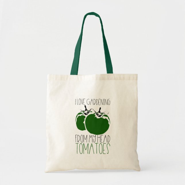 Bolso De Tela Tomates de jardinería (Frente)