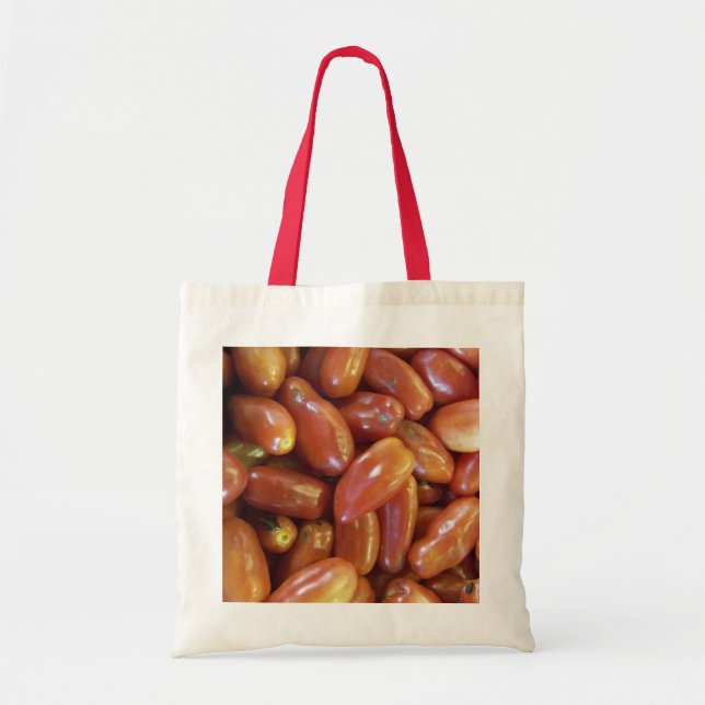 Bolso De Tela Tomates del mercado (Frente)