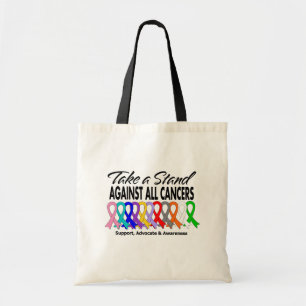 Bolso De Tela Tome un soporte contra todos los cánceres