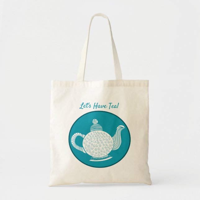 Bolso De Tela Tomemos té (Frente)