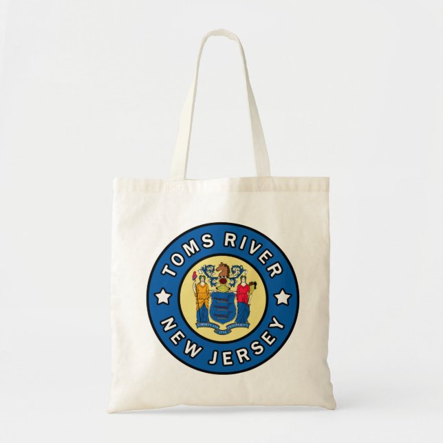 Bolso De Tela Toms River New Jersey (Frente)