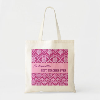 Bolso De Tela Tonalidades del mejor profesor rosado V8 conocido