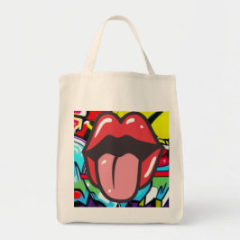 Bolso De Tela Tongue Twister