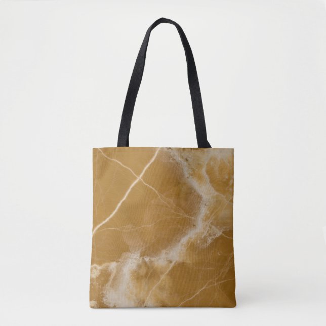 Bolso De Tela Tonix de miel (Anverso)