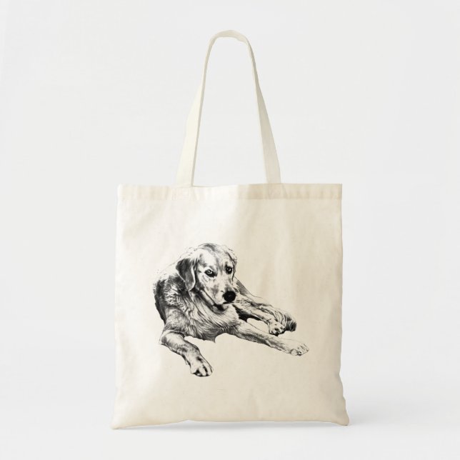 Bolso De Tela Tonos dorados y suaves en la sombra (Frente)