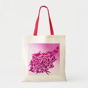 Bolso De Tela “too deep” ceniza de querer de árbol