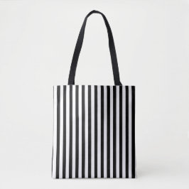 Bolso De Tela Top sin mangas para mujeres negro y blanco estilo