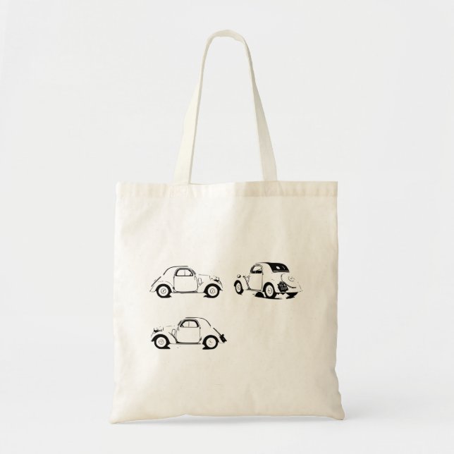 Bolso De Tela Topolino 500 (Frente)