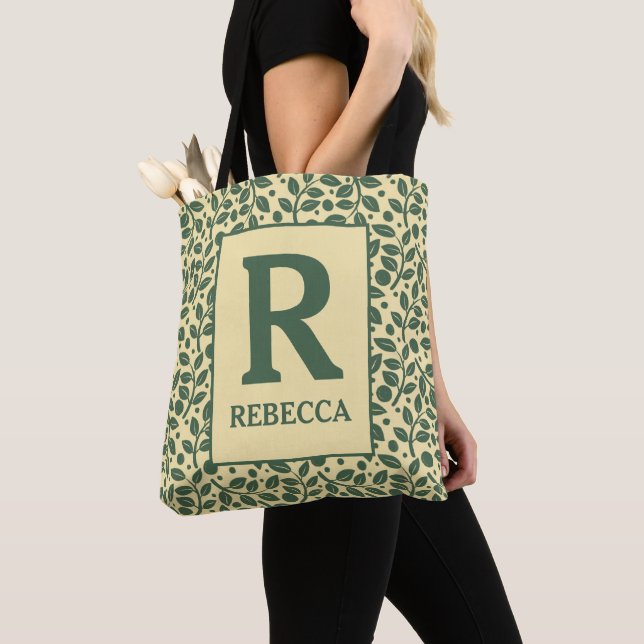 Bolso De Tela Toque personalizado de la lepra de la naturaleza (Detalle)