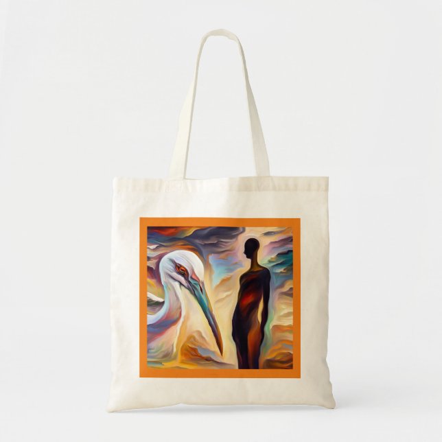 Bolso De Tela Tormenta de animales espirituosos 2 (Frente)