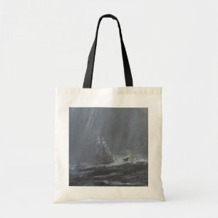 Bolso De Tela Tormenta de Gneisenau en el Mar del Norte 1940.