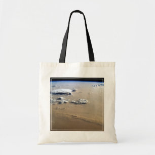 Bolso De Tela Tormenta De Polvo En Los Mares De Arena Del Desier