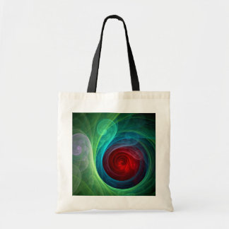 Bolso De Tela Tormenta roja Floral Moderno Resumen Patrón de col