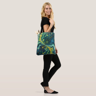 Bolso De Tela Torneos galácticos en colores vívidos 1