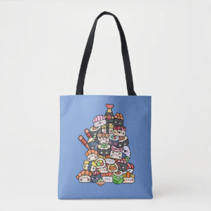 Bolso De Tela Torre Cute Sushi