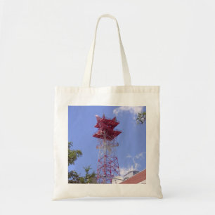 Bolso De Tela Torre de radio de transmisión de microondas