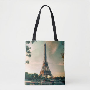 Bolso De Tela Torre Eiffel arrojar almohada