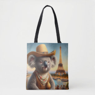 Bolso De Tela Torre Eiffel de Koala