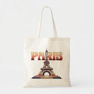 Bolso De Tela Torre Eiffel París Francia