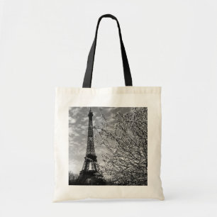 Bolso De Tela Torre Eiffel París Francia vintage