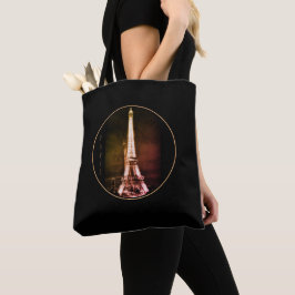 Bolso De Tela Torre Eiffel y Surreal París Tienda de arte/amor F