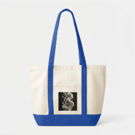 Bolso De Tela Torsión vertical de cromo - Premium 3D