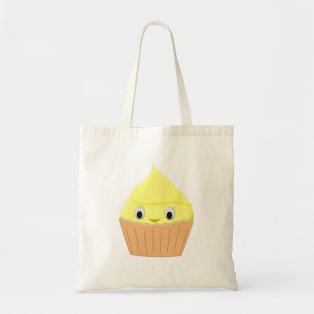Bolso De Tela Torta de limón Personalizado (Frente)