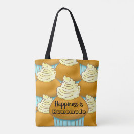 Bolso De Tela Torta de Muffin de Crema, torta simple de sabor du