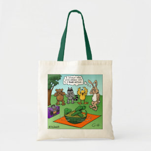 Bolso De Tela Tortoise y la liebre revivida