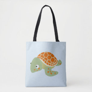 Bolso De Tela Tortuga