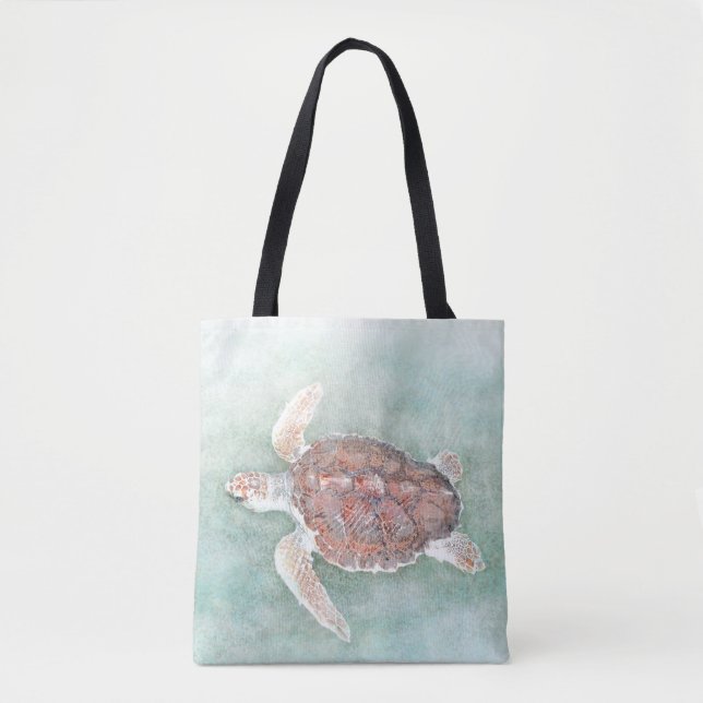 Bolso De Tela tortuga 2 (Anverso)