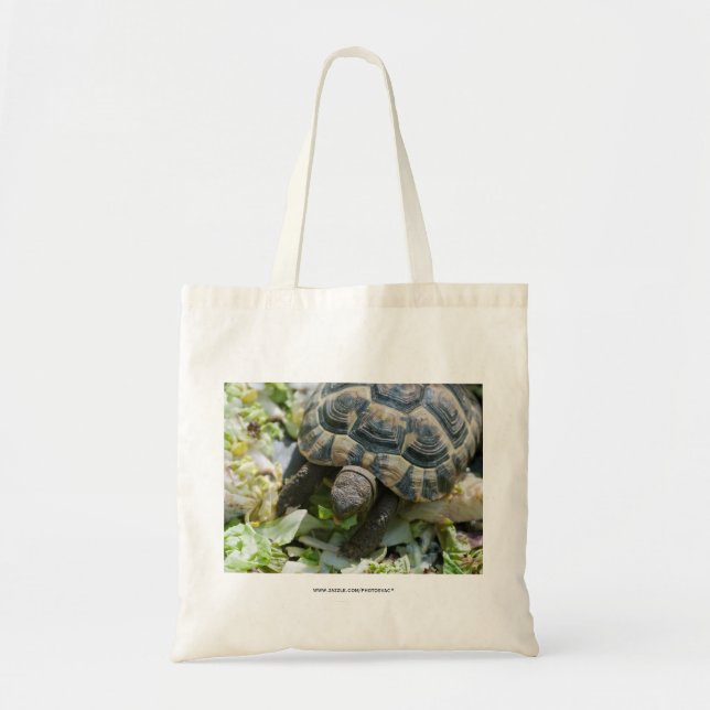 Bolso De Tela Tortuga Cuta (Frente)
