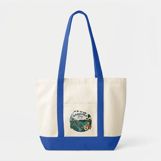 Bolso De Tela Tortuga de Hawái (Frente)