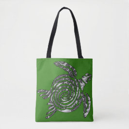 Bolso De Tela Tortuga de la fantasía 3 D